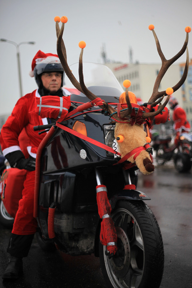 GDAŃSK MIKOŁAJE NA MOTOCYKLACH