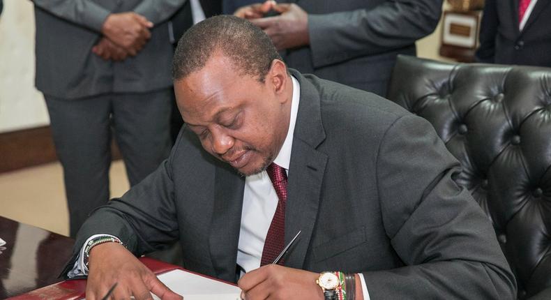 President Kenyatta quickly signs fuel VAT proposal into law 