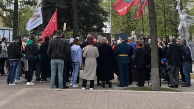 Polka w Moskwie wzięła udział w wydarzeniu z okazji Dnia Zwycięstwa. "Nauczycielka kazała nam tu przyjść"