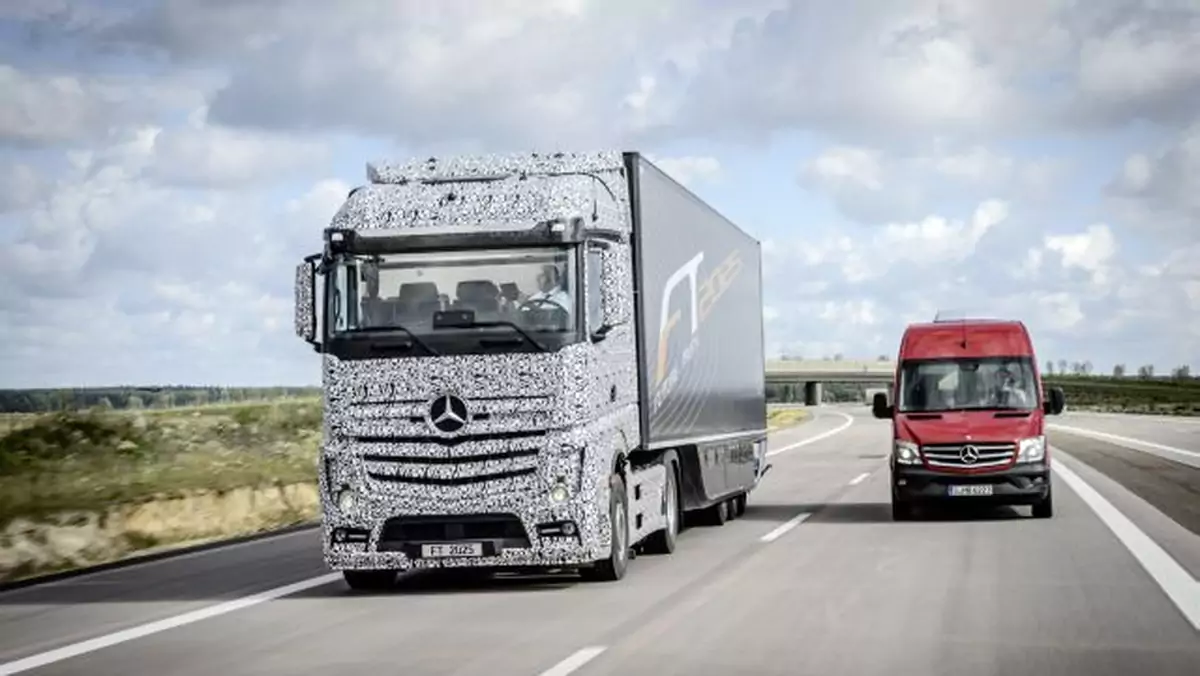 Ciężarówka przyszłości Mercedes 2025