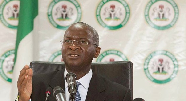 Minister of Power, Works and Housing, Babatunde Fashola