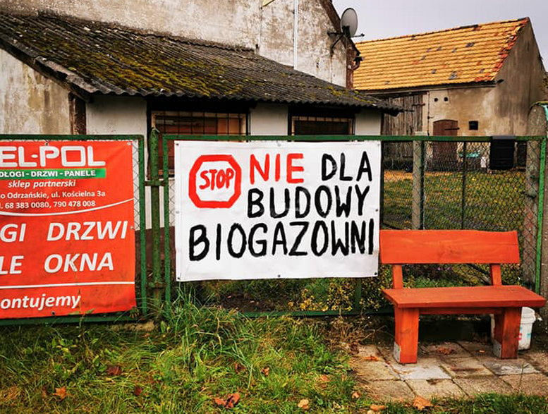 Mieszkańcy protestują przeciwko budowie biogazowni