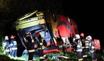 Tragedia na Podkarpaciu. Autokar spadł w przepaść. Są ofiary i ranni