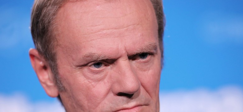 Dziennikarz TVP Info zapytał Tuska o syna. "Czy chce pan to nazwać nepotyzmem"?