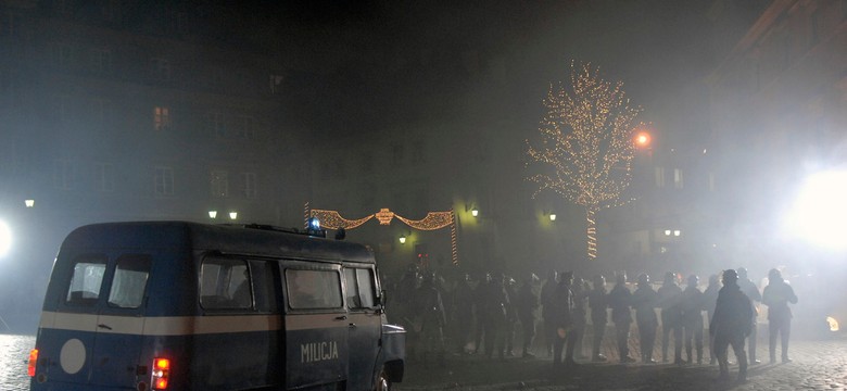 ZOMO znowu zaatakowało opozycję