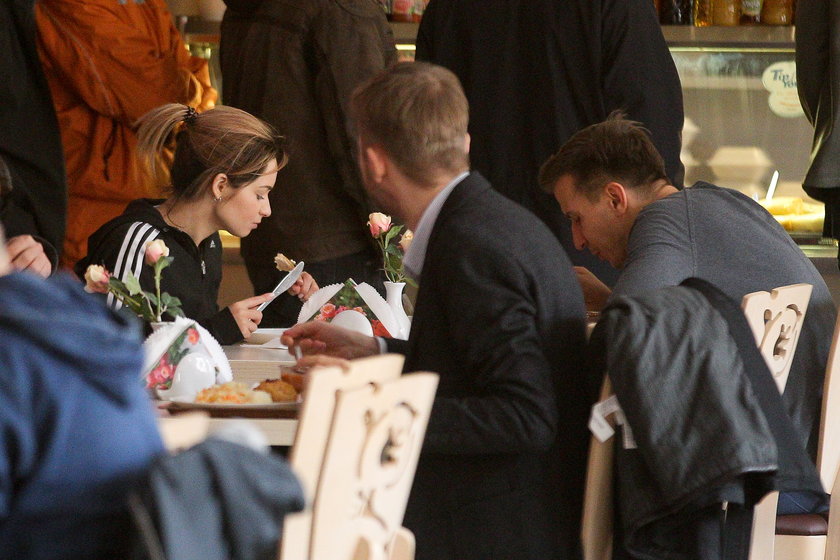 Ewelina Lisowska i Tomasz Barański