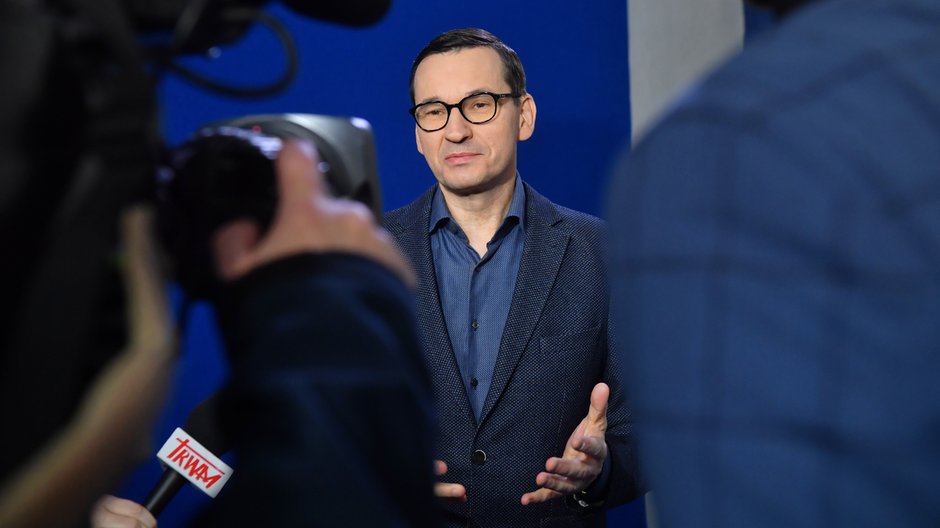 Premier Mateusz Morawiecki, 21 stycznia 2023 r.