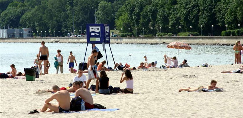 Zamykaja plażę