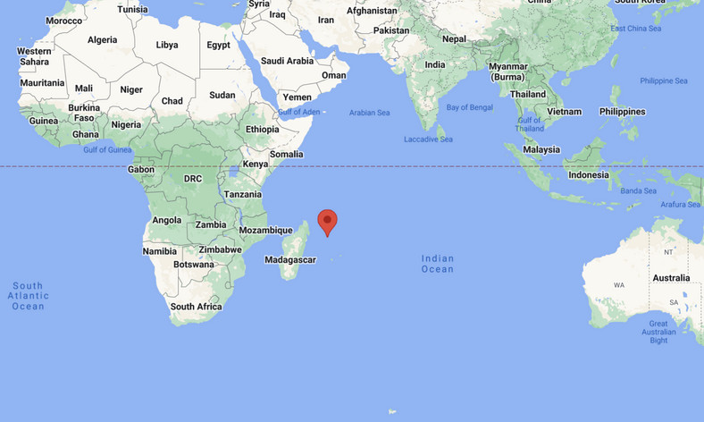 Wyspa Tromelin na mapie świata