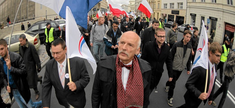 Nagły zwrot w sondażach. Korwin-Mikke wchodzi do Sejmu