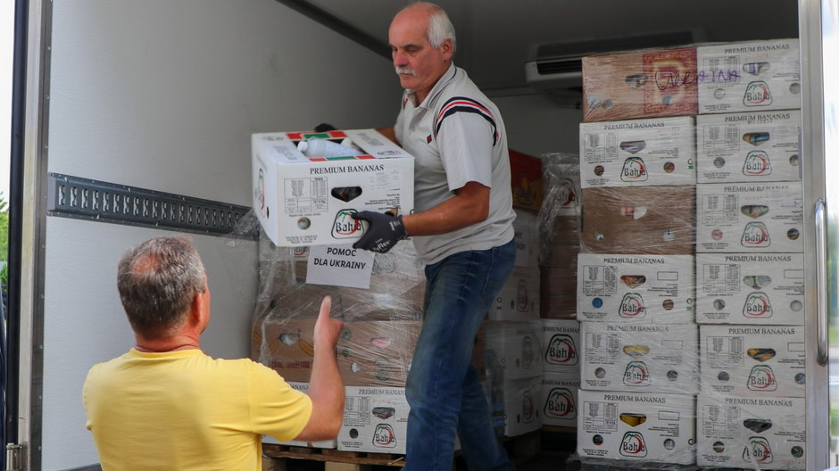 Dary dla uchodźców od Śląskiego Banku Żywności - 13.07.2022