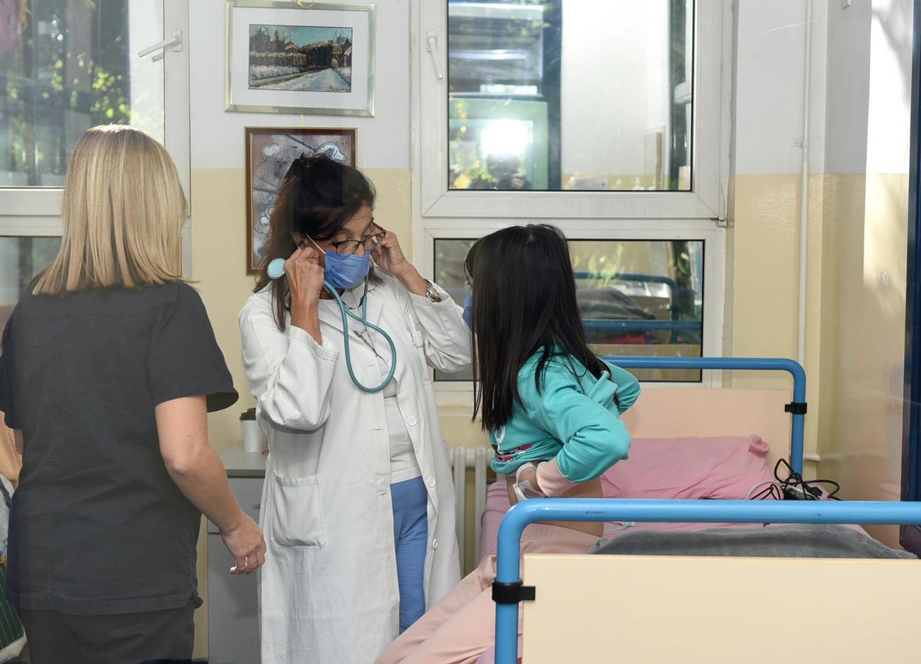 In einem Krankenhaus in Belgrad werden derzeit acht Kinder wegen Tuberkulose behandelt, und wir werden ihnen helfen, die Krankheit zu besiegen
