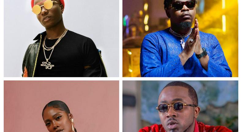 Wizkid, Olamide, Tiwa Savage, Ice Prince