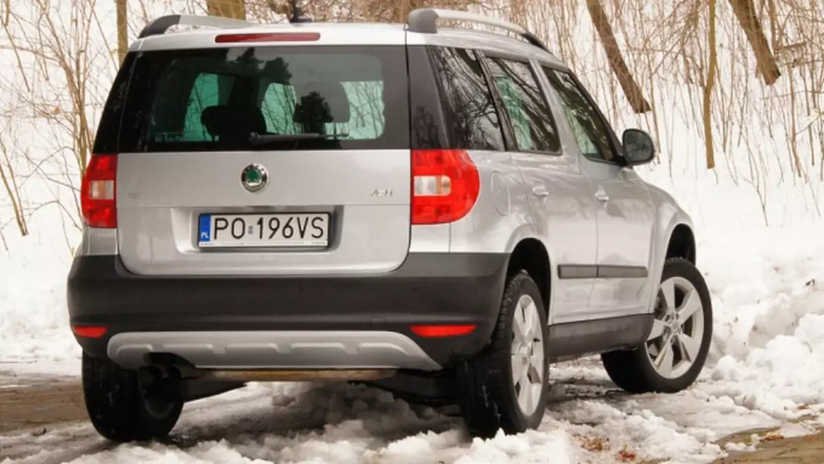 Skoda Yeti 1.4 TSI: we wnętrzu przestronnie i multimedialnie