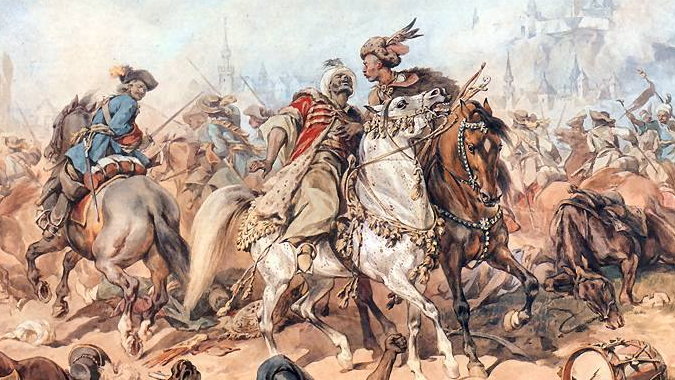 Bitwa pod Parkanami na obrazie Juliusza Kossaka