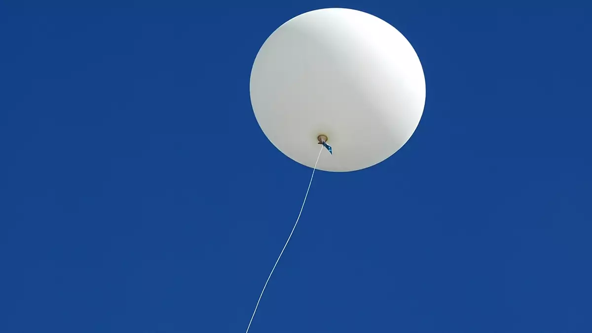 Balon meteorologiczny — zdjęcie ilustracyjne