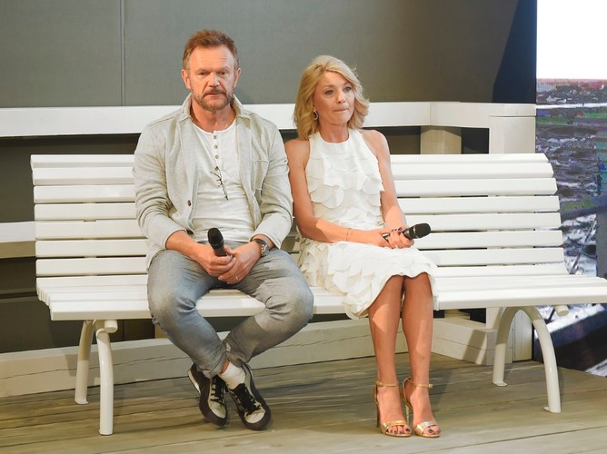 Edyta Olszówka i Cezary Pazura