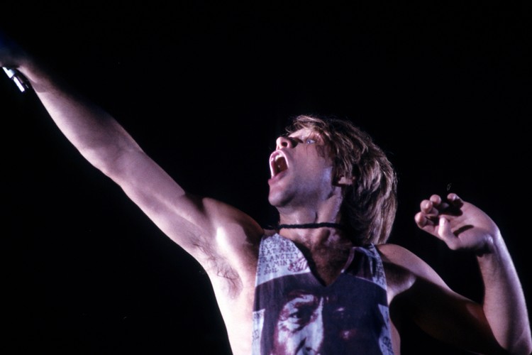 Bon Jovi podczas koncertu w Hannoverze (1993)