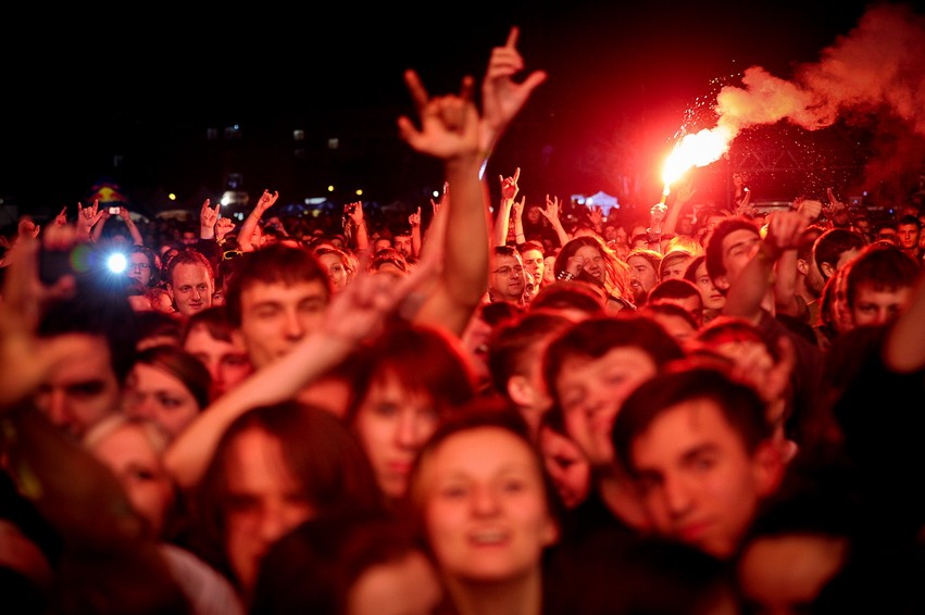 Ursynalia 2013: publiczność (fot. Artur Rawicz/Onet)