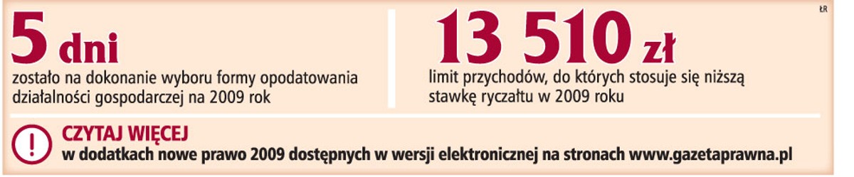 Formy opodatkowania działalności gospodarczej