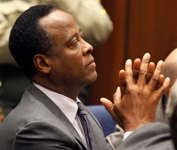 Conrad Murray w czasie swego procesu