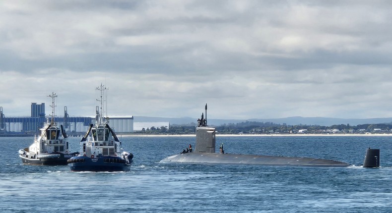 The Virginia-class submarine USS Hawaii just recently finished a historic maintenance period with the Royal Australian Navy as part of AUKUS efforts.US Navy photo by Rory O'Connor