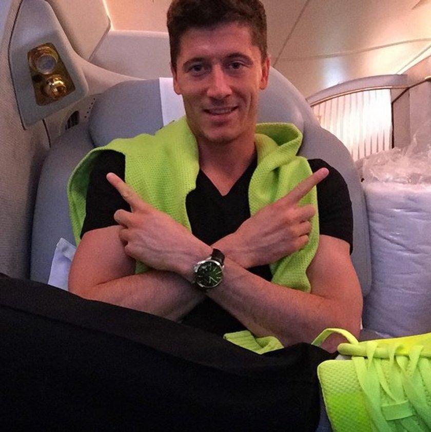 Anna i Robert Lewandowscy pozdrawiają z wakacji!