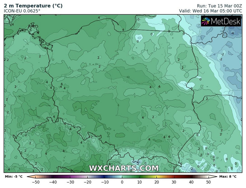 Poranek będzie wyraźnie cieplejszy od poprzednich