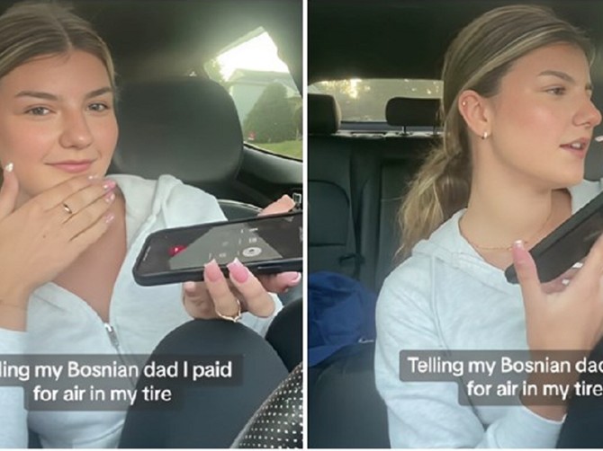 Devojka pozvala oca i rekla mu da je platila vazduh za automobilske gume