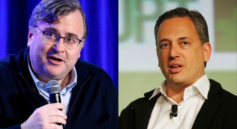 Earlier this month, David Sacks posted an open letter on Twitter in support of Donald Trump, which LinkedIn cofounder Reid Hoffman, in a scathing public rebuttal, took apart line by line.Getty Images/Reuters