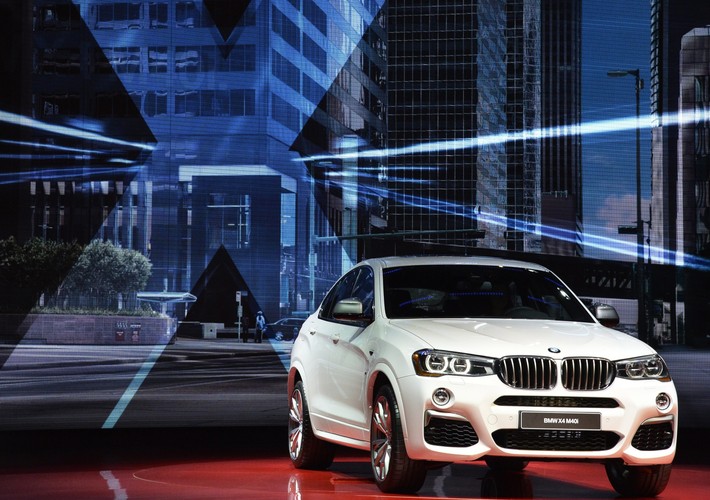 Nowa wersja BMW X4 M40i <br><br> fot. EPA/LARRY W. SMITH