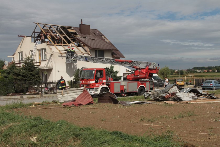 Tornado spustoszyło Podkarpacie