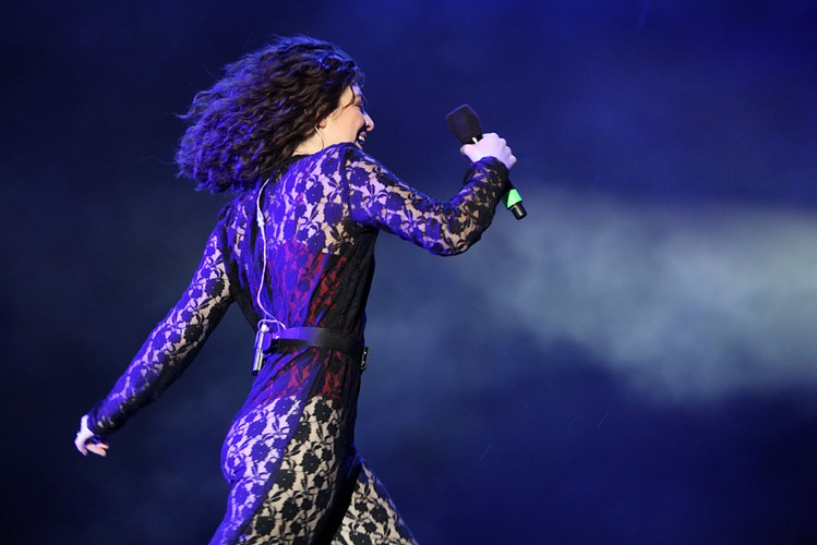 Lorde na festiwalu Open'er 2017. 01.07.2017.