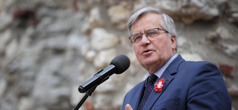 Bronisław Komorowski: rozmawiałbym z Putinem o pokoju