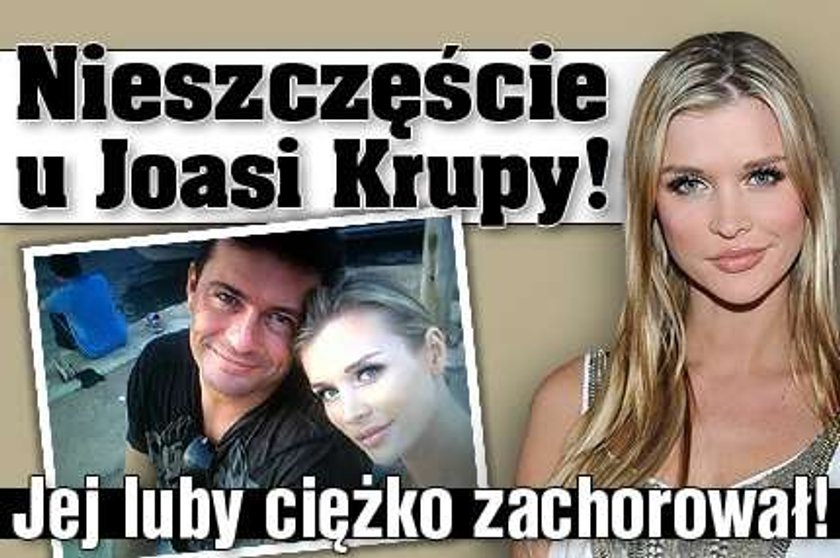 Nieszczęście u Krupy. Jej Romain ciężko zachorował