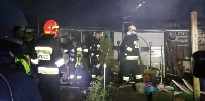 Budynek mieszkalny doszczętnie spłonął. Jedna osoba nie żyje