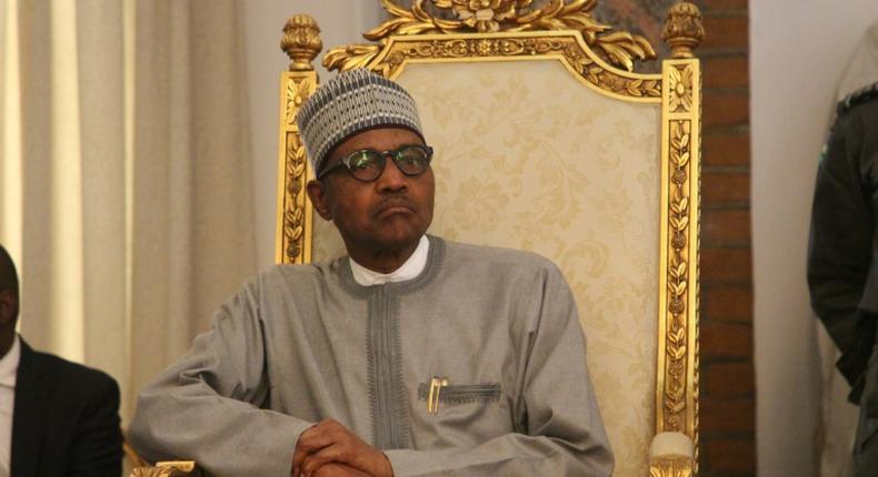 Nigerian president Muhammadu Buhari (pictured February 2020) reportedly the head of the African Development Bank that the country will stand solidly behind him in his bid to remain at the helm of the bank