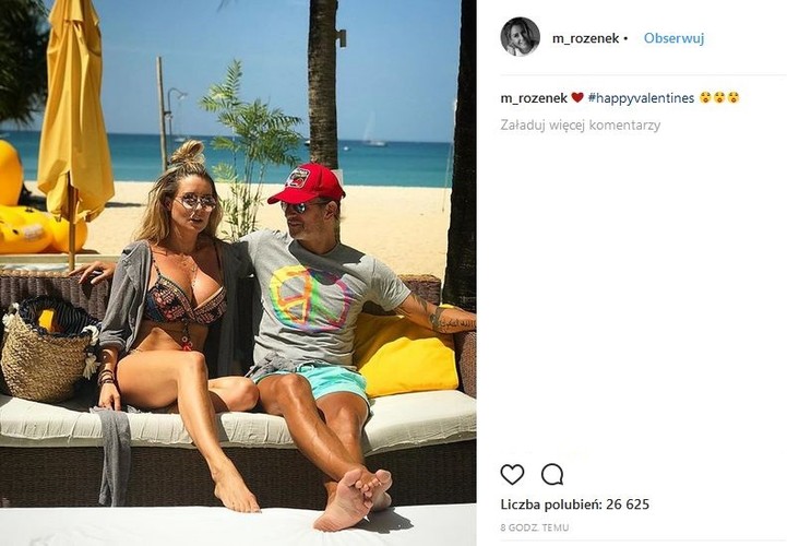 Małgorzata Rozenek i Radosław Majdan