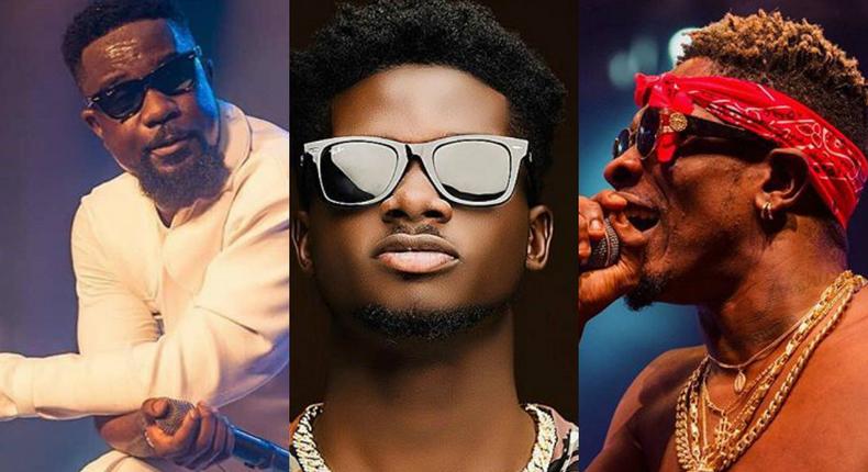 Sarkodie, Kuami Eugene and Shatta Wale