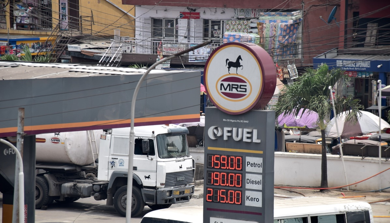 MRS filling station which sells Dangote fuel 