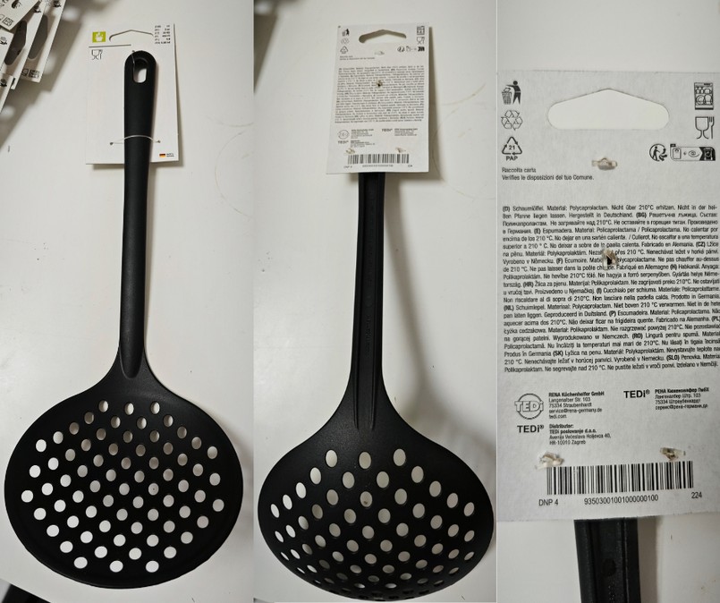 Łyżka cedzakowa z TEDi wycofana ze sprzedaży
