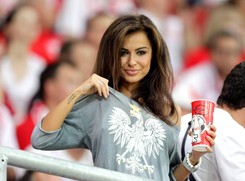 Nie tylko Natalia Siwiec, Larissa Riquelme i Pamela Anderson zaczynały na trybunach.  ZDJĘCIA