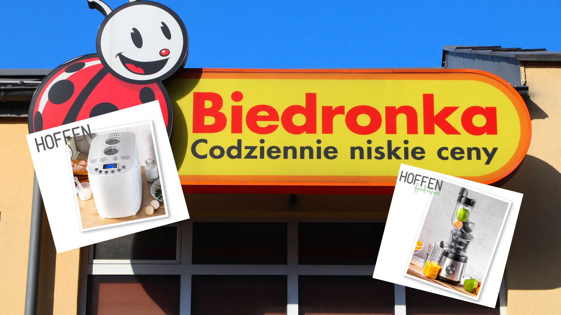 Nowa promocja na sprzęt AGD w Biedronce - kupimy m.in. wyciskarkę i  wypiekacz