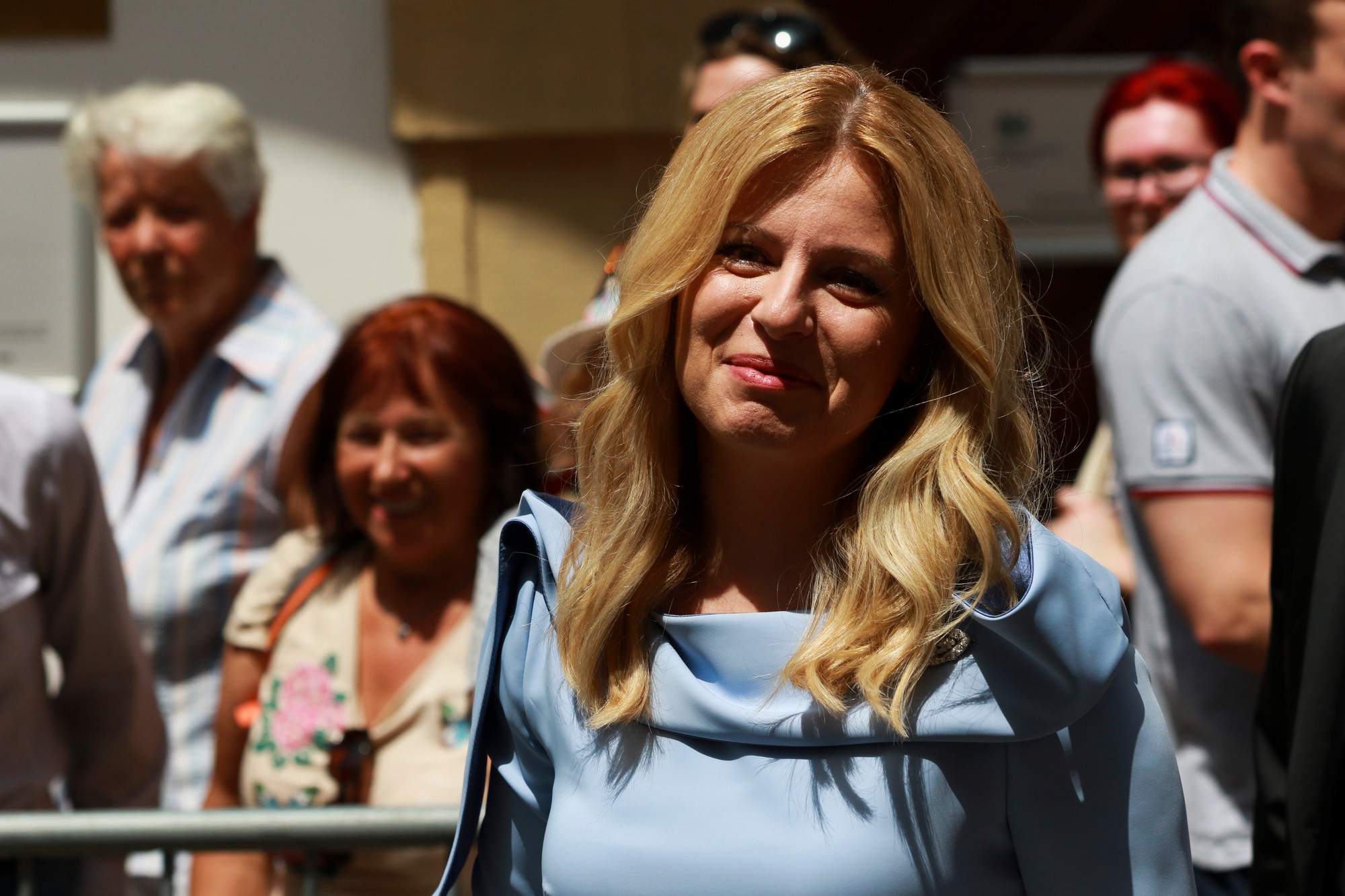 Zuzana Čaputová počas svojej inaugurácie v roku 2019.