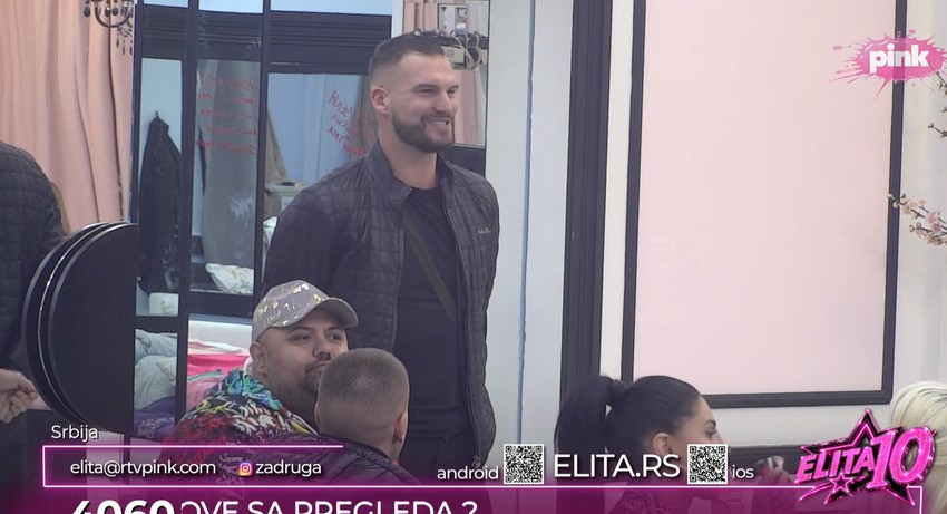 Bivši rukometaš ušao u Elitu 10: "Čuo sam da ti se sviđa Miljana Kulić"
