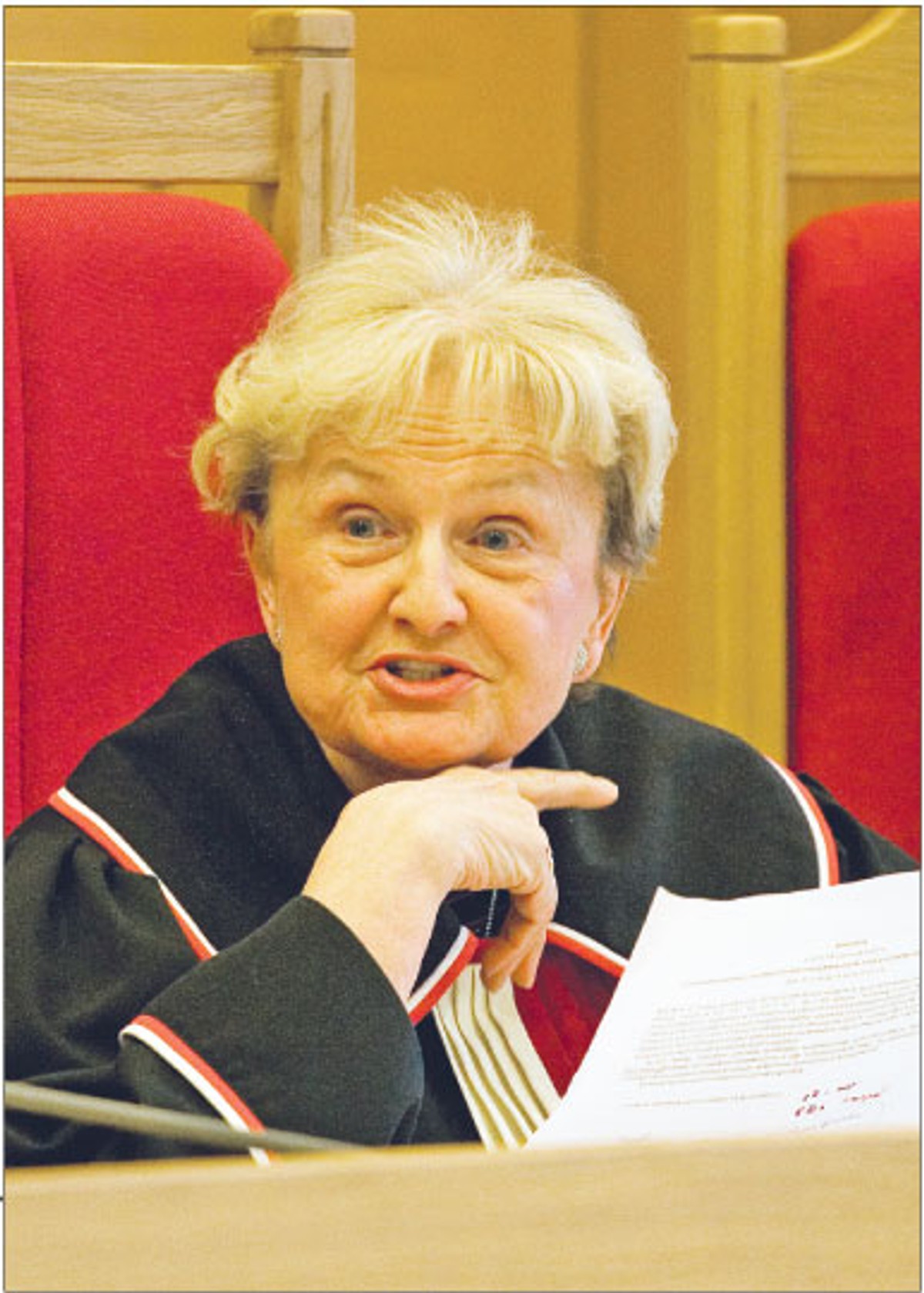 Sąd Rejonowy w Łodzi miał prawo zadać w ten sposób sformułowane pytania prawne - stwierdziła sędzia sprawozdawca Ewa Łętowska Fot. Wojciech Górski