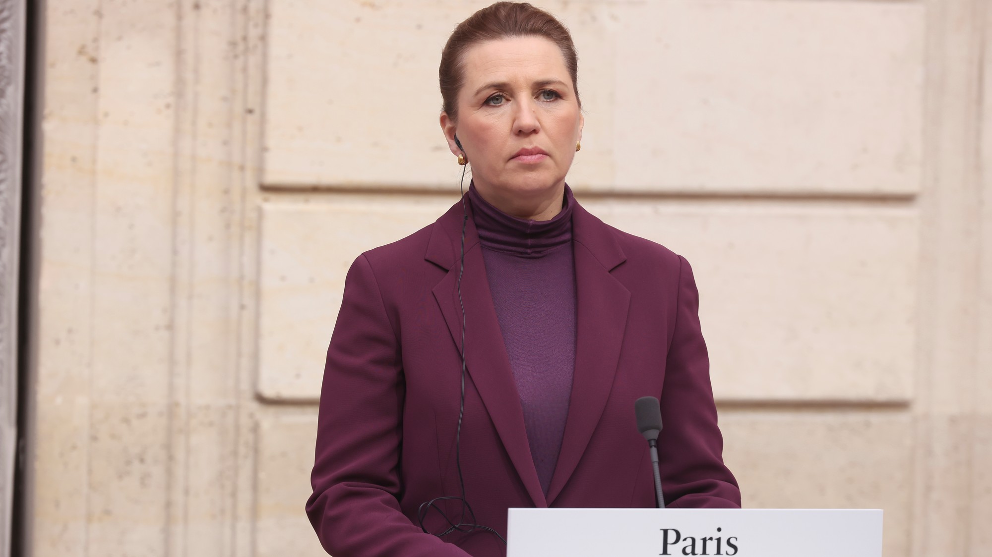 Dánska premiérka Mette Frederiksenová.