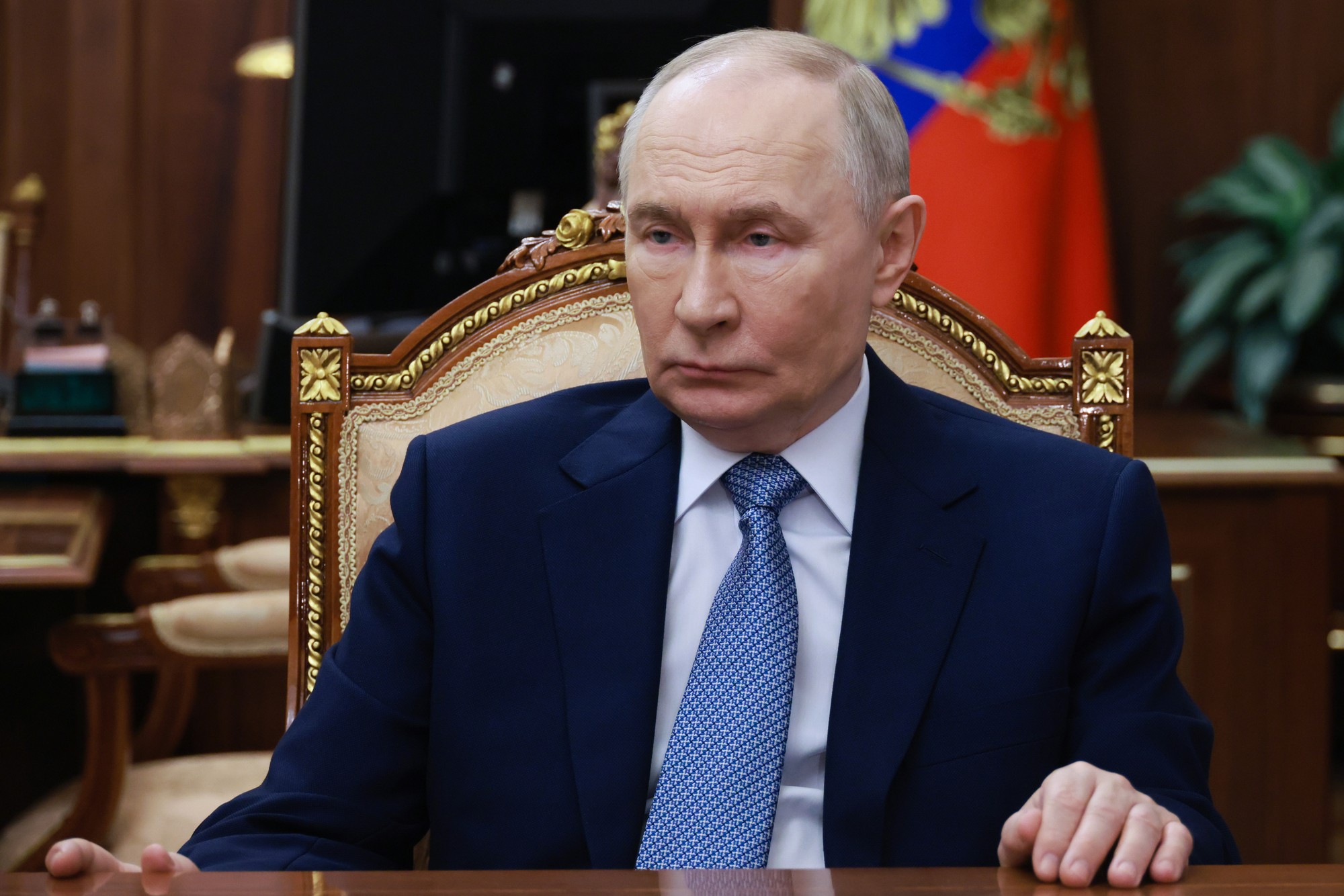Ruský prezident Vladimir Putin.