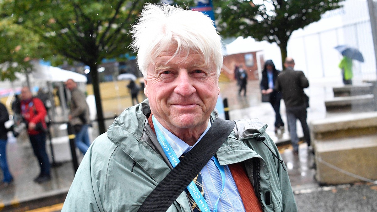 Stanley Johnson, ojciec Borisa Johnsona poparł Extinction Rebellion