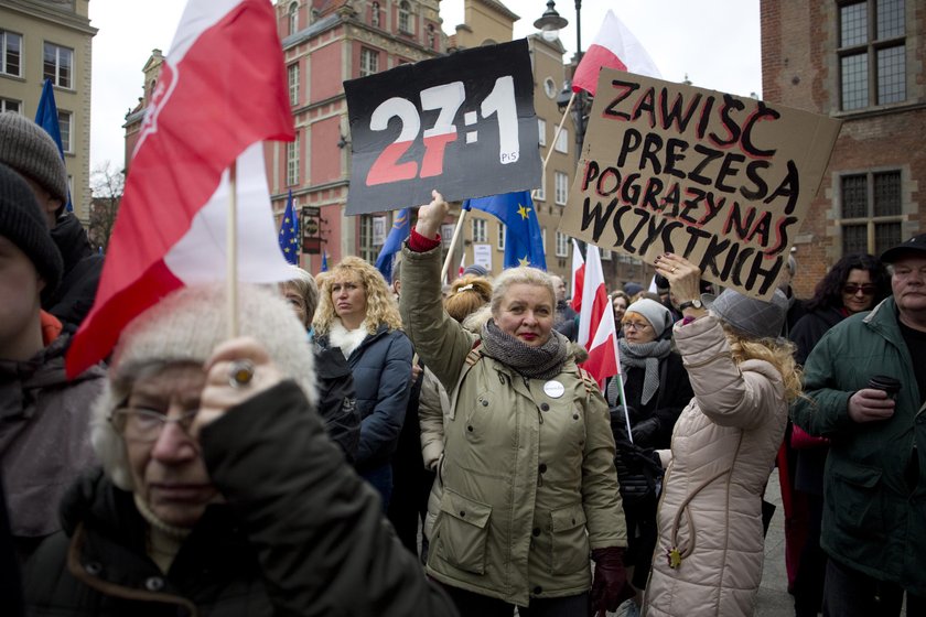 Wiec poparcia dla Donalda Tuska